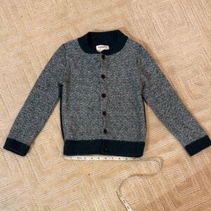 Stylish Kids' green and white/gray Sweater